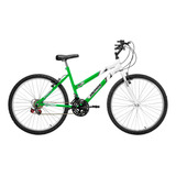 Bicicleta Aro 26 Ultra Bikes Feminina 18 Velocidades Vbrakes