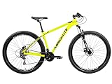 Bicicleta Aro 29 Absolute Nero 4 21 Velocidade Freio Disco 19 Amarelo Neon
