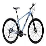 Bicicleta Aro 29 Bike Ksw 21 Marchas Alumínio Freio A Disco Azul Claro 19 