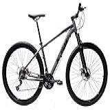 Bicicleta Aro 29 Bike Ksw Xlt 21 Marchas Alumínio Freio A Disco Grafite 19 