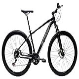 Bicicleta Aro 29 Bike Ksw Xlt 21 Marchas Alumínio Freio A Disco Preto Prata 19 