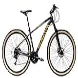 Bicicleta Aro 29 Bike Saidx Gallant Pro Ksw Absolute Mtb 24v Freio A Disco Hidraulico Preto Amarelo 17 
