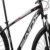 Bicicleta Aro 29 Bike Saidx Ksw Gta Absolute Mtb 21v Freio A Disco Alumínio Preto Vermelho Pro 21 