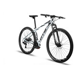 Bicicleta Aro 29 Gts Alumínio Rdx 24v Freio A Disco Cor Branco preto Tamanho Do Quadro 17