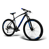 Bicicleta Aro 29 Gts Freio A Disco E Suspensão 27v I vtec Sx Cor Preto azul Tamanho Do Quadro 19