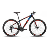 Bicicleta Aro 29 Gts Prom5 Urban Freio A Disco 21 Marchas Cor Preto vermelho azul Tamanho Do Quadro 19