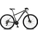 Bicicleta Aro 29 Krw Alumínio Câmbios Shimano 24 Velocidades Freio A Disco Hidráulico Suspensão Mountain Bike S5