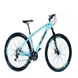 Bicicleta Aro 29 Ksw 21 Marchas Câmbios Especiais Freio A Disco Azul Claro 19 