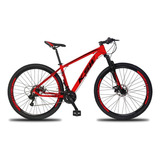 Bicicleta Aro 29 Ksw 21m Vermelho