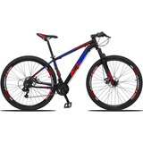 Bicicleta Aro 29 Ksw 24 Marchas Freios A Disco E Suspensão