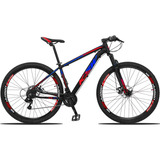Bicicleta Aro 29 Ksw 24 Marchas Freios A Disco E Suspensão