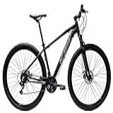 Bicicleta Aro 29 Ksw Alumínio Câmbios Shimano 21 Marchas  Preto Prata  21 