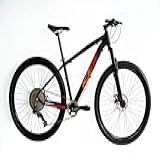 Bicicleta Aro 29 Ksw Bike Mtb C Kit 12v Absolute Gta Disco Preto Vermelho Laranja 19 