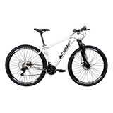 Bicicleta Aro 29 Ksw Xlt 2019 Alum Câmbios Shimano 21v Disco Cor Branco Tamanho Do Quadro 21
