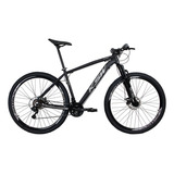 Bicicleta Aro 29 Ksw Xlt 2019 Alum Câmbios Shimano 21v Disco Cor Preto prata Tamanho Do Quadro 19
