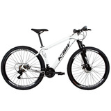 Bicicleta Aro 29 Ksw Xlt Câmbios Sunrun 24v - Cubo Roler Vf Cor Branco Tamanho Do Quadro 17