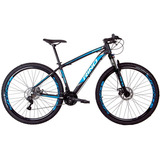 Bicicleta Aro 29 Rino Atacama 24v Index Hidraulico trava Cor Azul Tamanho Do Quadro 15