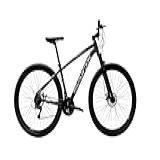 Bicicleta Aro 29 SAIDX Galant PRO Bike Com Quadro De Alumínio 21 Marchas E Câmbios Indexáveis Preto Vermelho 19 