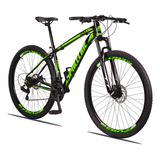 Bicicleta Aro 29 Spaceline Alumínio 24v Freio Disco Supensão