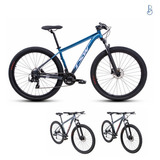 Bicicleta Aro 29 Tsw Azul cinza Ride Plus 21v Shimano Cor Azul Metalizado cinza Tamanho Do Quadro 17