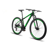 Bicicleta Aro 29 Xks 27 Marchas Freio A Disco Hidráulico Cor Preto verde Tamanho Do Quadro 17