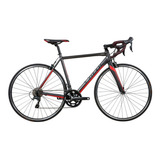 Bicicleta Aro 700 Caloi Strada Racing 20v Tam 54 m Tiagra Cor Cinza vermelho Tamanho Do Quadro M