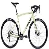 Bicicleta Aro 700 Rino Gravel 18v Aluminio Branco Navajo 54