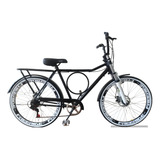 Bicicleta Barra Circular Aro 26 Com