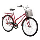 Bicicleta Bike Aro 26 Houston Onix Modelo Similar A Poti Cor Vermelho Tamanho Do Quadro 21