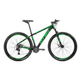 Bicicleta Bike Aro 29 Mtb Freio Disco 21v Gts Pro M5 Intense Cor Preto verde Tamanho Do Quadro 19