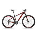 Bicicleta Bike Aro 29 Mtb Freio Disco 21v Gts Pro M5 Intense Cor Preto vermelho Tamanho Do Quadro 17