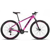 Bicicleta Bike Aro 29 Mtb Freio Disco 21v Gts Pro M5 Intense Cor Rosa preto Tamanho Do Quadro 17