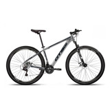 Bicicleta Bike Aro 29 Mtb Freio Disco 24v Gts Pro M5 Intense Cor Cinza preto Tamanho Do Quadro 17