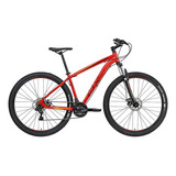 Bicicleta Bike Mtb Ox Aro 29 Hard Glide Disco Shimano Cl Cor Vermelho vermelho Escuro Tamanho Do Quadro 17