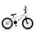 Bicicleta Bmx Cross Aro 20 Stx Freios V-brake Cor Branco-verde Tamanho Do Quadro Único
