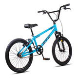 Bicicleta Bmx Infantil Stx Suspensão Full V brek Aro Aero 20 Cor Azul preto Tamanho Do Quadro S