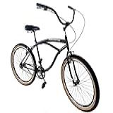 Bicicleta Caiçara Beach Aro 26 Aero Freios Alumínio Preto