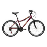 Bicicleta Caloi Rouge Aro 26 Freio V brake Adulto Cor Vinho