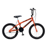 Bicicleta Colli Max Boy Cross Aro 20 Cor Laranja neón Tamanho Do Quadro 12