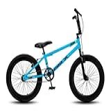Bicicleta Criança Aro 20 BMX PRO X S1 FreeStyle Infantil Azul Preto