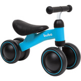 Bicicleta De Equilíbrio Bebê 4 Rodas Sem Pedal Infantil Buba