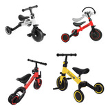 Bicicleta De Equilíbrio Sem Pedal Triciclo Infantil 3 Em 1