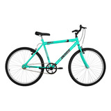 Bicicleta De Passeio Masculina Laranja Aro 26 Sem Marchas Nf