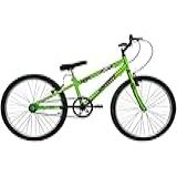 Bicicleta De Passeio Ultra Bikes Esporte Chrome Line Rebaixada Aro 24 Reforçada Freio V Brake Sem Marcha Verde Green