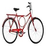 Bicicleta De Passeio Ultra Bikes Esporte Stronger Aro 26 Reforçada Freio V Brake Vermelho Ferrari