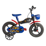 Bicicleta De Passeio urbana Infantil Styll Baby Baby Moto Bike Aro 12 Cor Preto azul vermelho Com Rodas De Treinamento