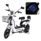 Bicicleta Elétrica 500w 32km h Mini Scooter Sem Cnh