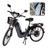 Bicicleta Eletrica Wehawk Hw03 500w Bat 48v 12ah Black