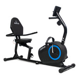 Bicicleta Ergométrica Arktus Horizontal 8 Níveis Até 120 Kg Cor Preto