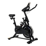 Bicicleta Ergométrica Mile Fitness Spinning Preta E Azul Exc Cor Preto azul Mecânica